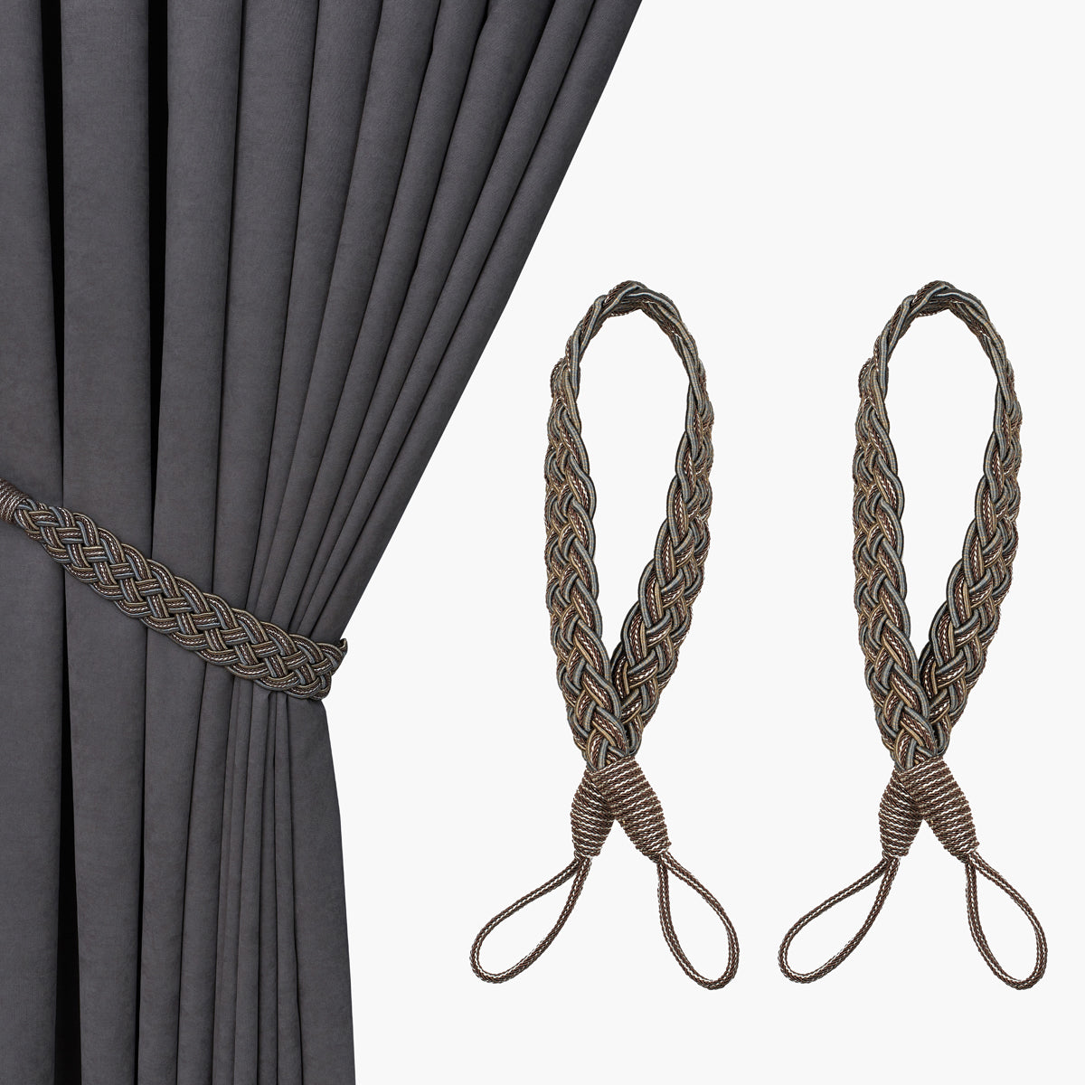 BROWN-ANTHRACITE-GREY-GOLD