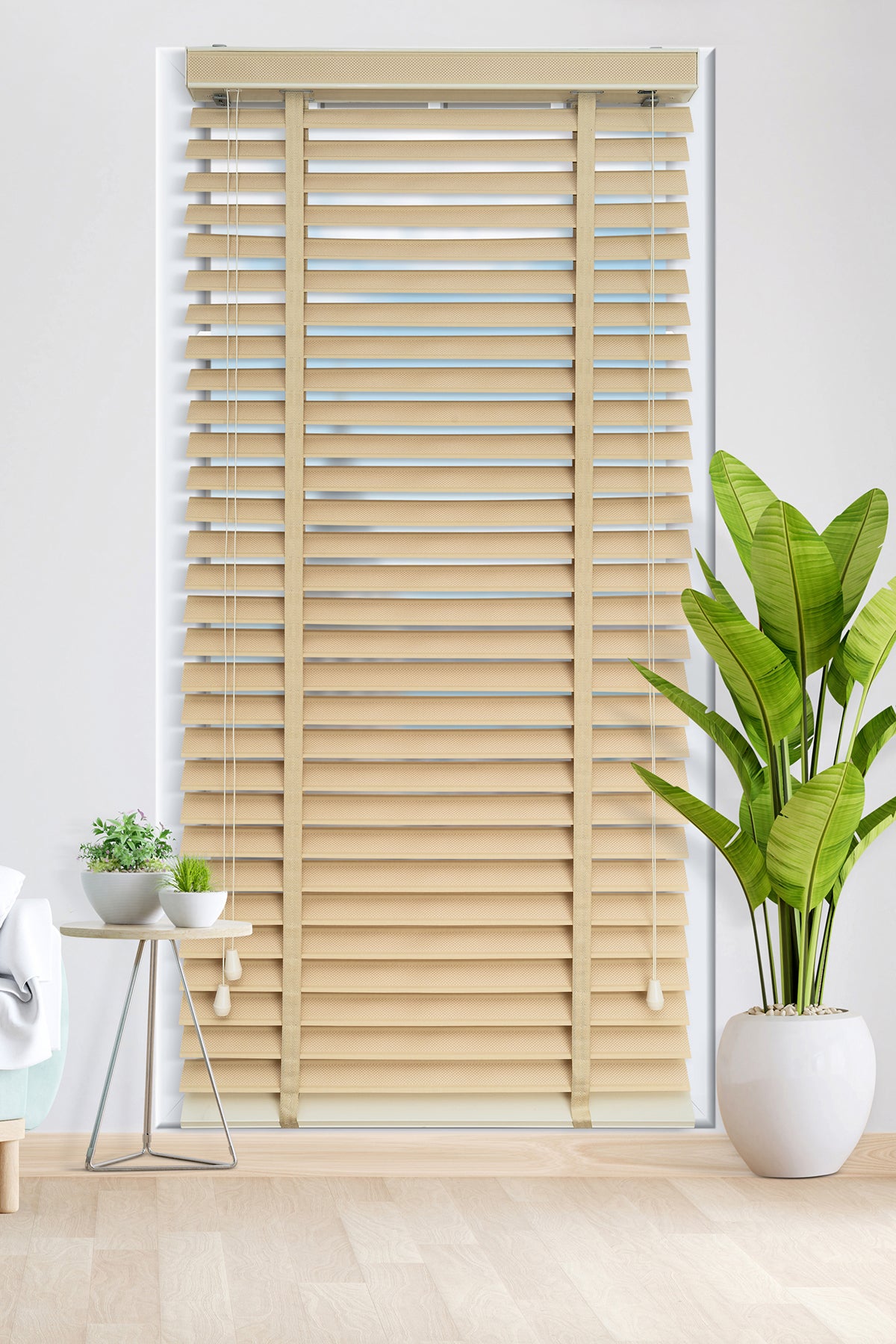 Fabric Window Blinds – Light Filtering Shades for Living Room & Office
